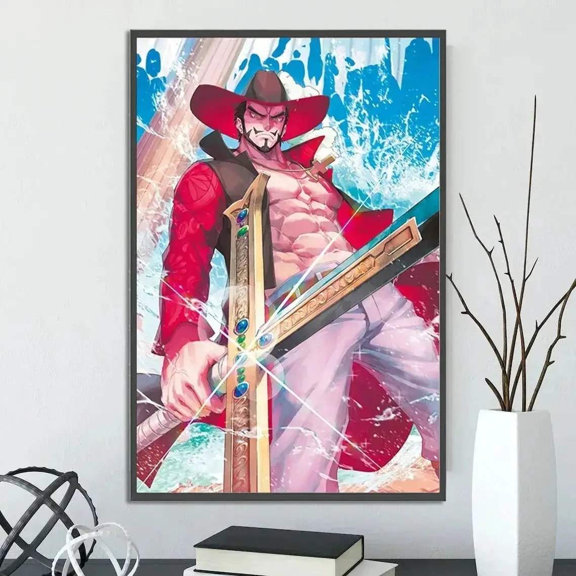 One Piece SelfAdhesive Anime Poster Wall Art For Bedroom Decor - ToylandEU