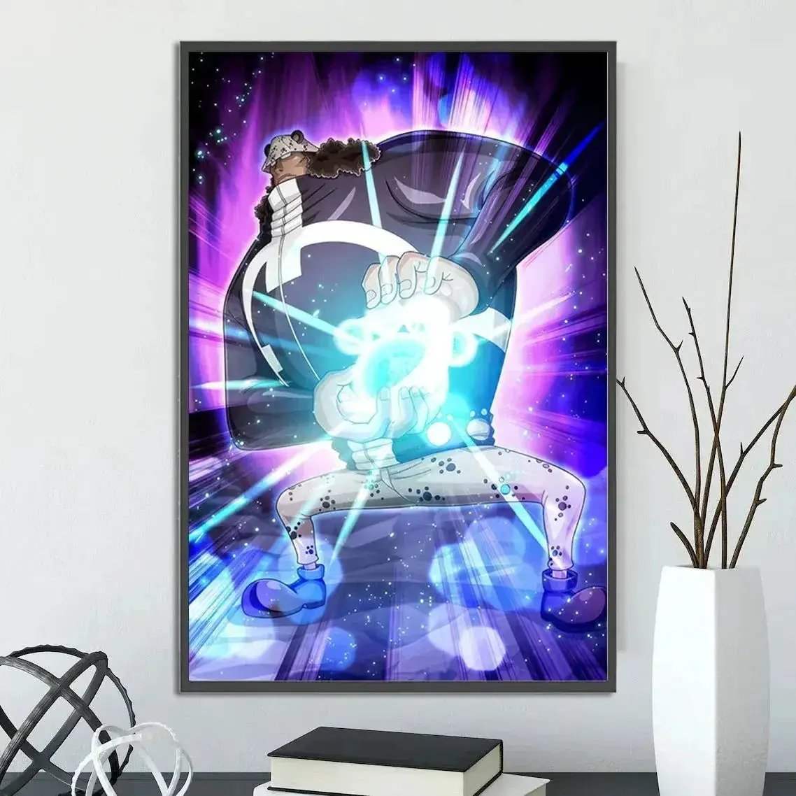 One Piece SelfAdhesive Anime Poster Wall Art For Bedroom Decor - ToylandEU