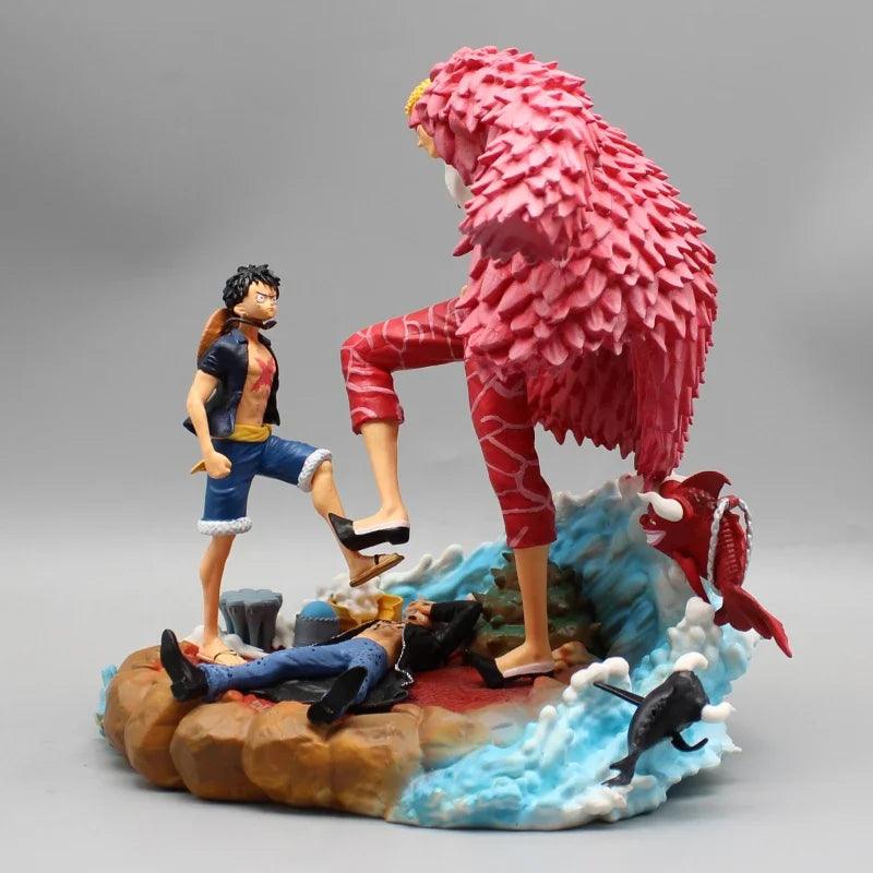  One Piece Battle Figures Doflamingo Luffy Trafalgar Law 