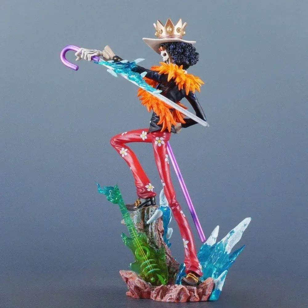 One Piece Brook Action Figure PVC Statue Collectible - ToylandEU
