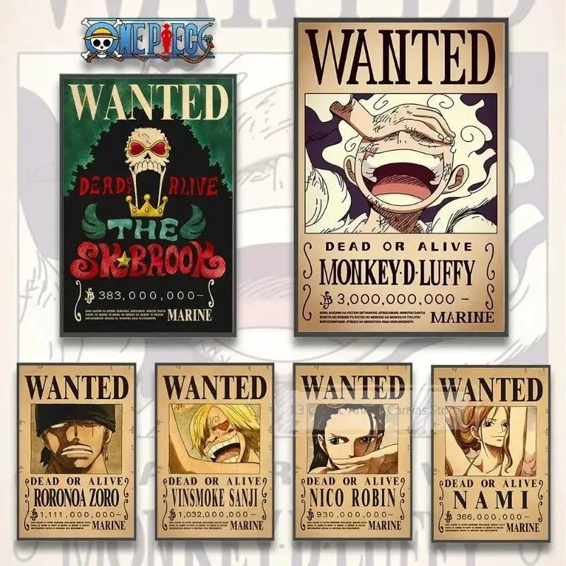  One Piece Canvas Poster Wall Art Vibrant Colors -  ToylandEU™