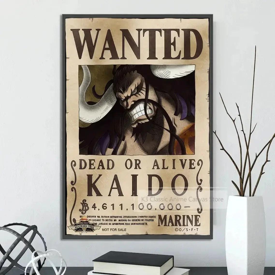  One Piece Canvas Poster Wall Art Vibrant Colors -  ToylandEU™