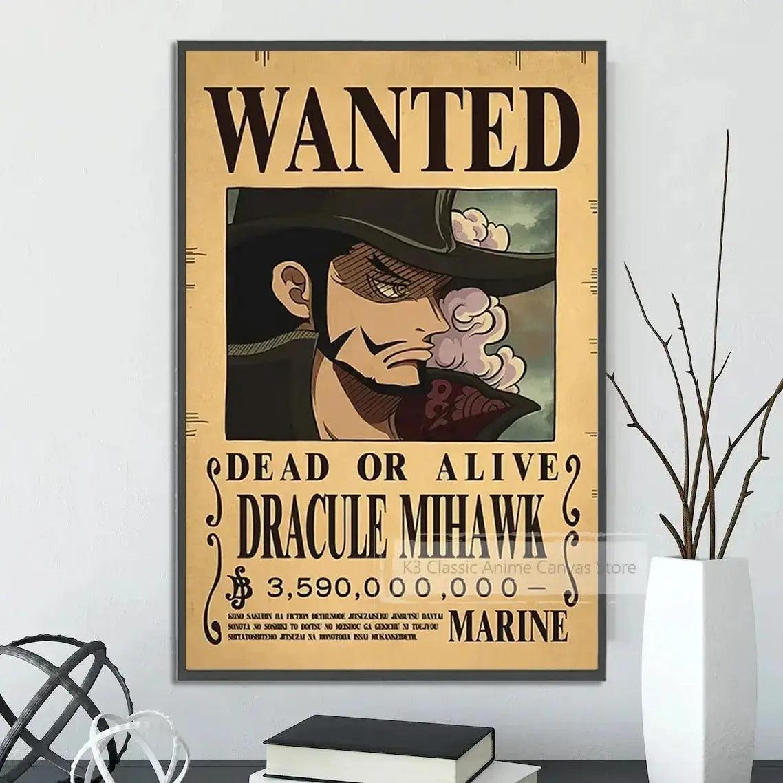  One Piece Canvas Poster Wall Art Vibrant Colors -  ToylandEU™
