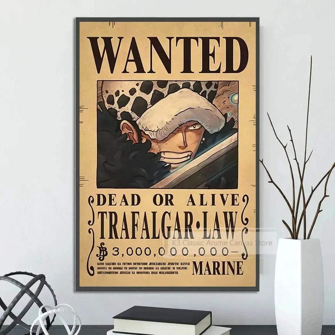 One Piece Canvas Poster Wall Art With Vibrant Colors - ToylandEU