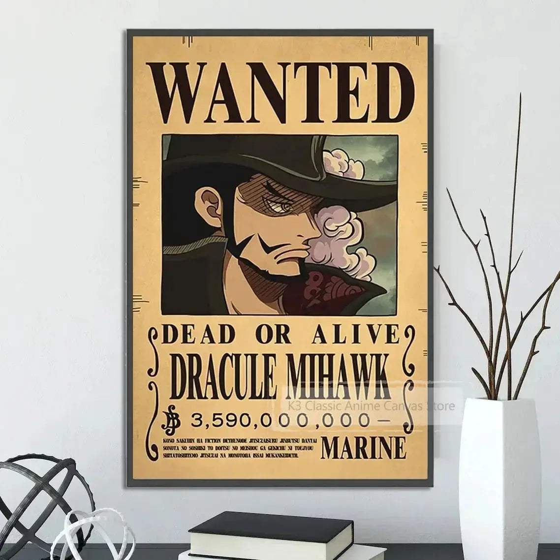 One Piece Canvas Poster Wall Art With Vibrant Colors - ToylandEU