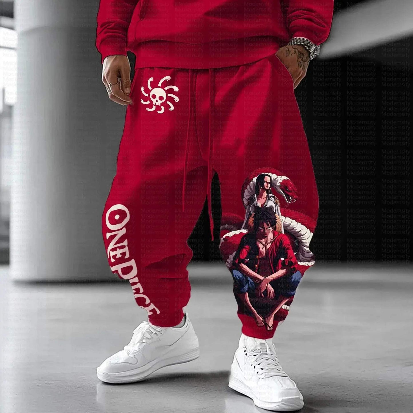 One Piece Chopper Hoodie Set Unisex Streetwear Jogger Outfit - ToylandEU