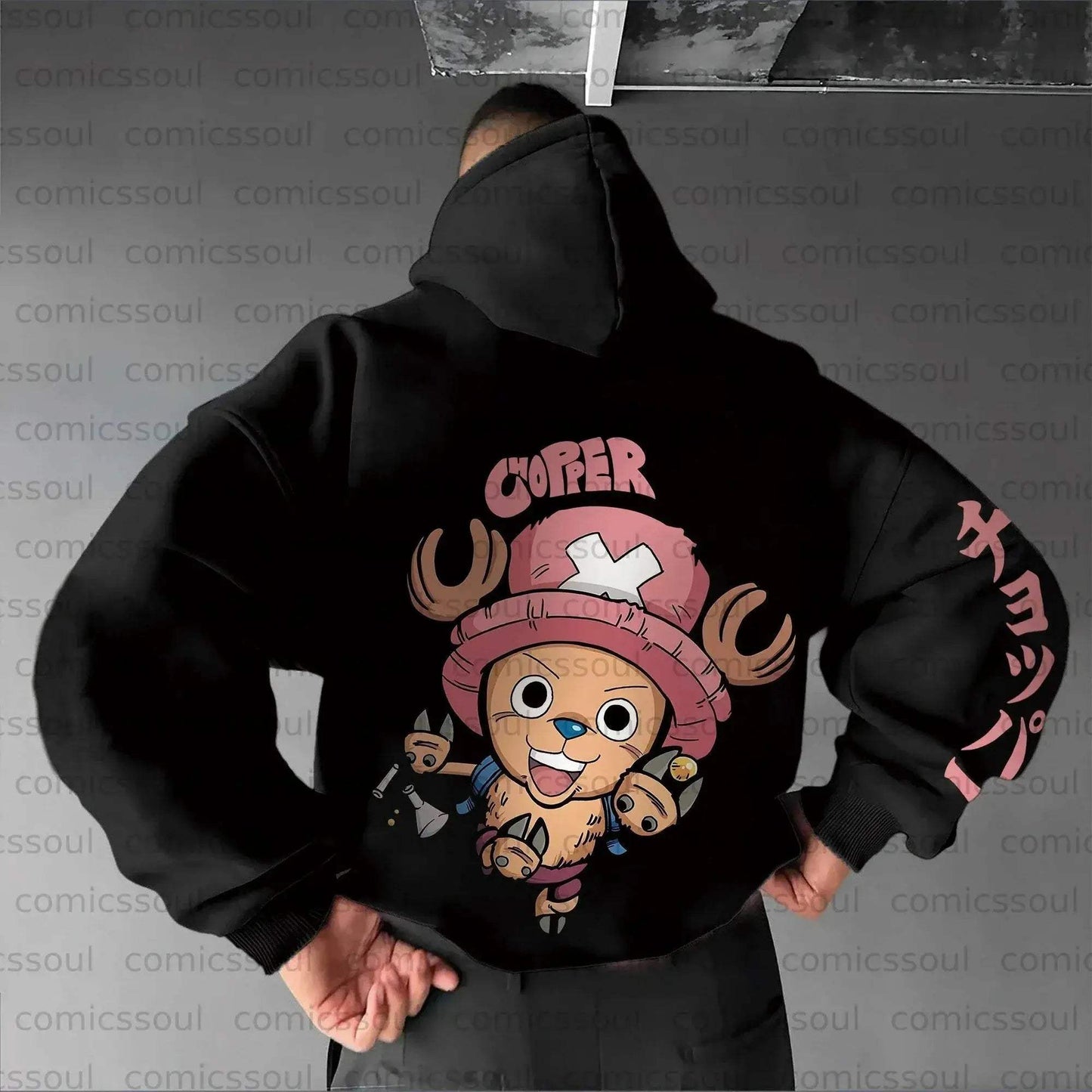 One Piece Chopper Hoodie Unisex Anime Sweatshirt All Day Comfort - ToylandEU