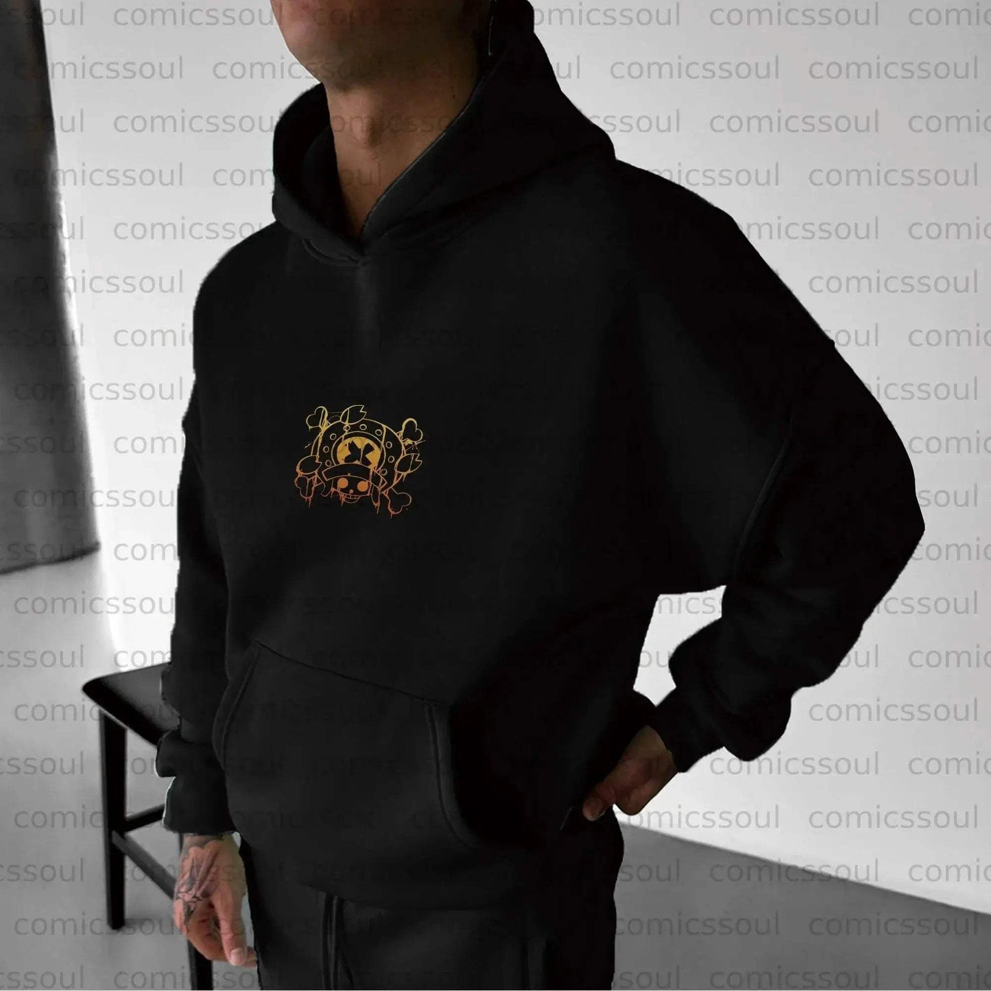 One Piece Chopper Hoodie Unisex Anime Sweatshirt All Day Comfort - ToylandEU