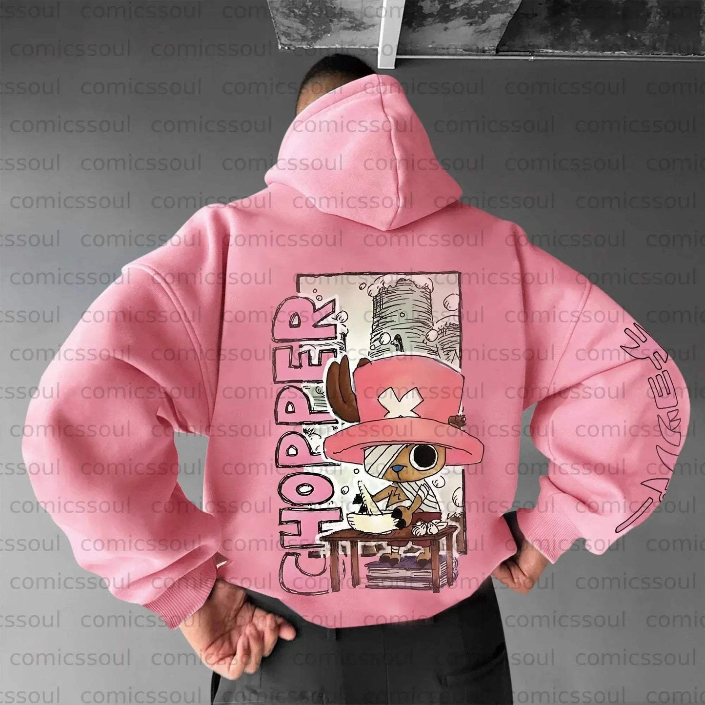 One Piece Chopper Unisex Hoodie Anime Sweatshirt For Winter Warmth - ToylandEU