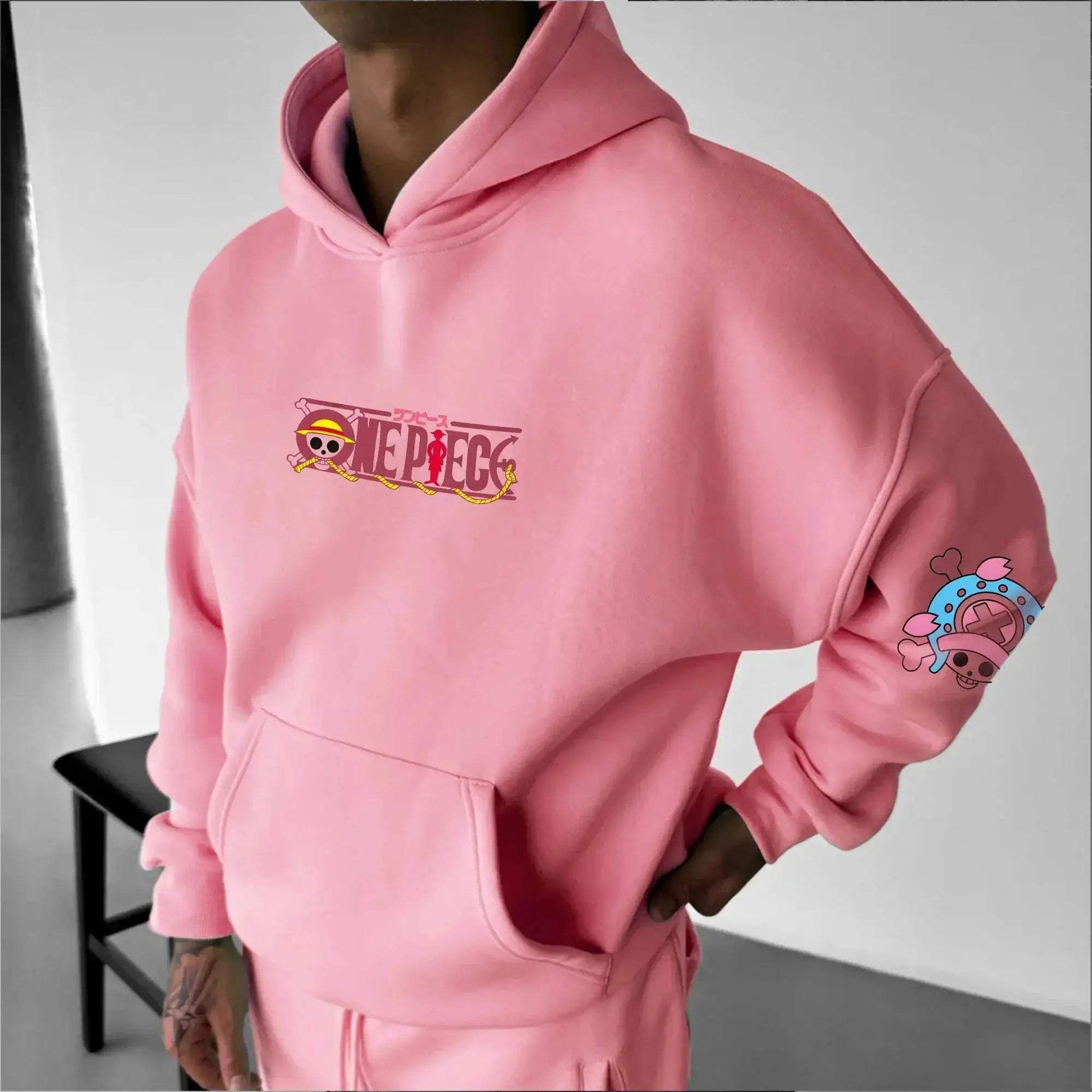 One Piece Chopper Unisex Hoodie Anime Sweatshirt For Winter Warmth - ToylandEU