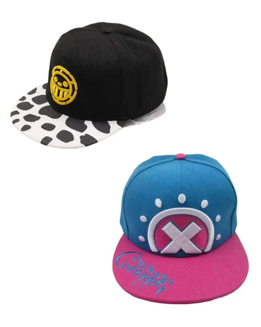One Piece Chopper and Trafalgar Law Hat, Anime Adult Kids Baseball Cap Cosplay Prop Sun Visor - ToylandEU