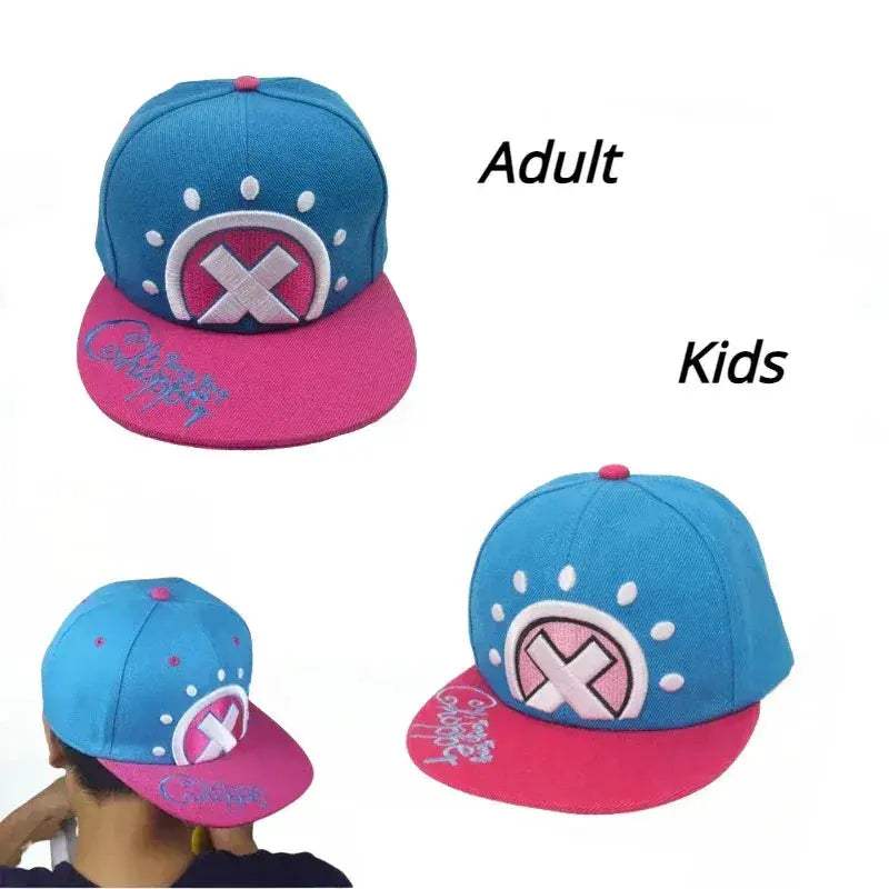 One Piece Chopper and Trafalgar Law Hat, Anime Adult Kids Baseball Cap Cosplay Prop Sun Visor - ToylandEU