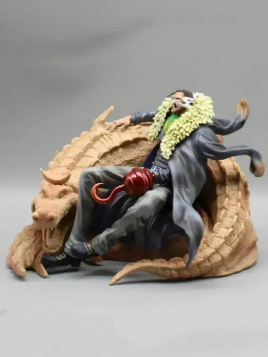  One Piece Crocodile Action Figure Sitting Pose 18cm -  ToylandEU™