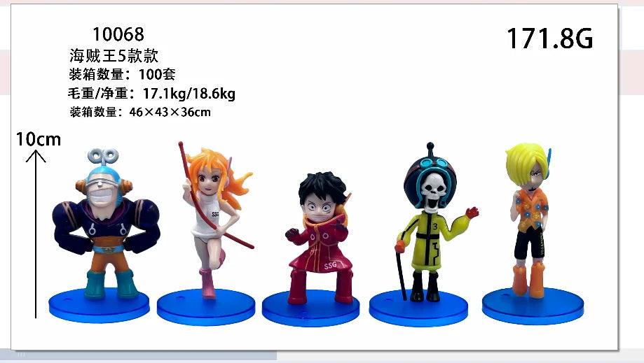  One Piece Figure | 10cm PVC Figure Set | Toylandeu™ 