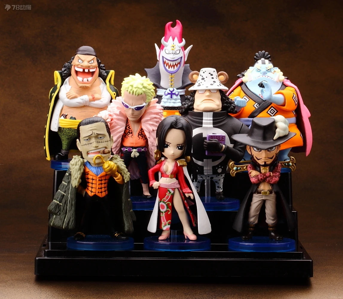  One Piece Figure Set | 8 Piece 17 cm Tall | Toylandeu™ 