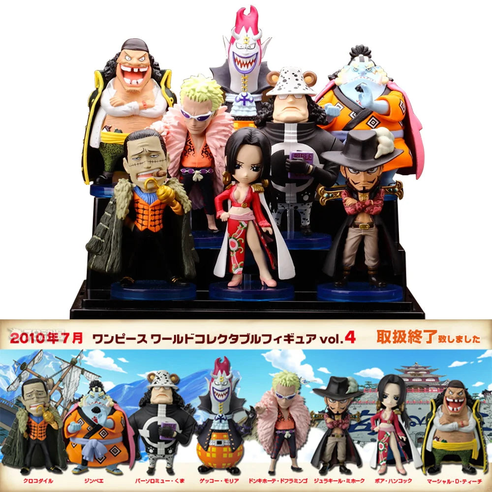  One Piece Figure Set | 8 Piece 17 cm Tall | Toylandeu™ 