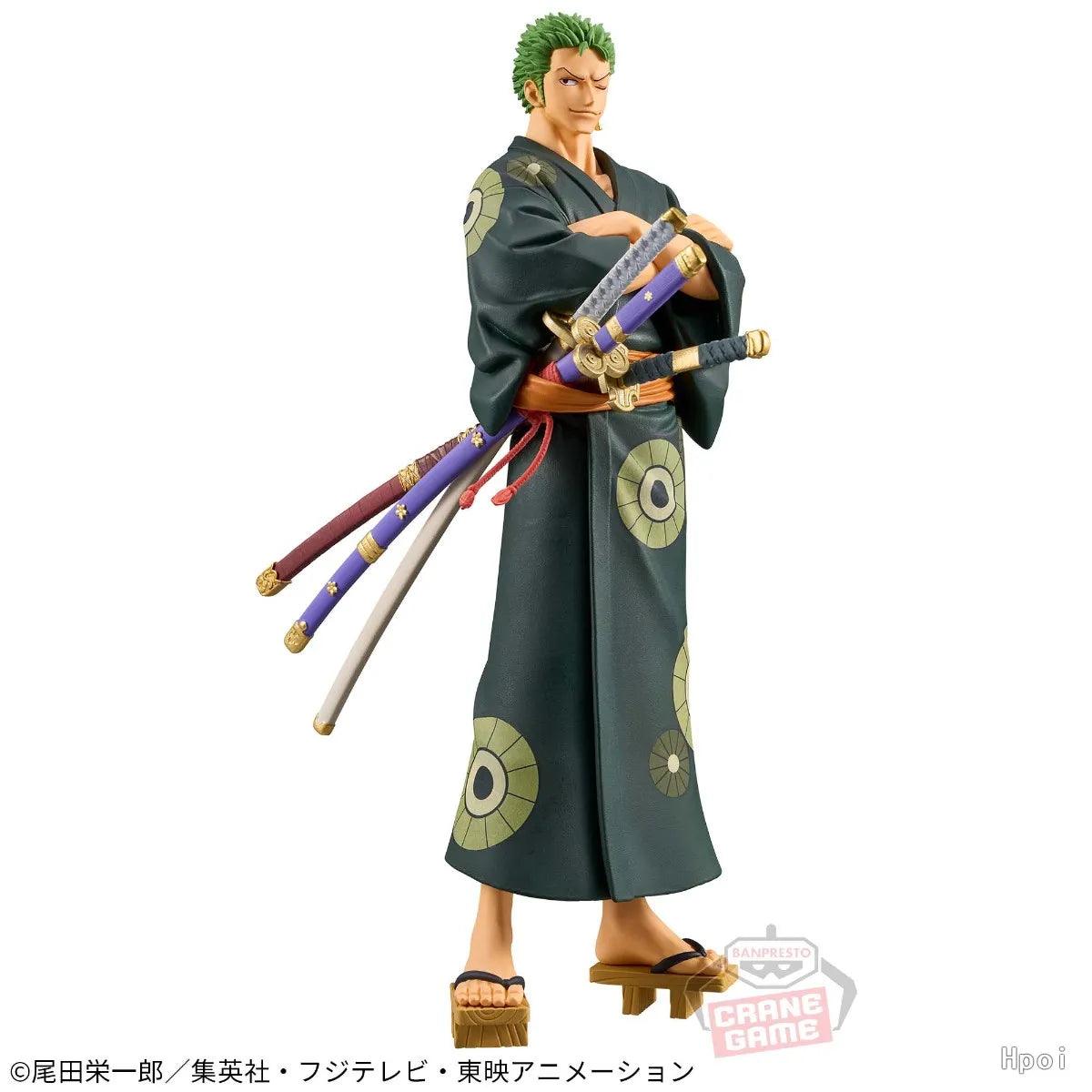  One Piece Figure | Zoro 17cm DXF PVC | Toylandeu™ 