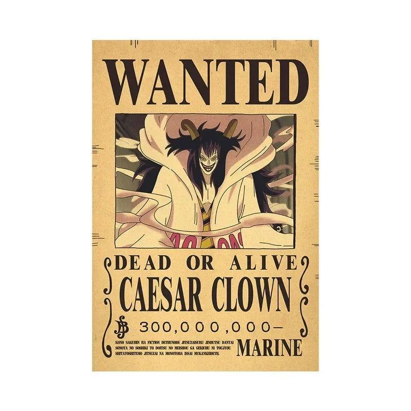  One Piece Gear 5 Luffy Poster Wall Art Premium Kraft 