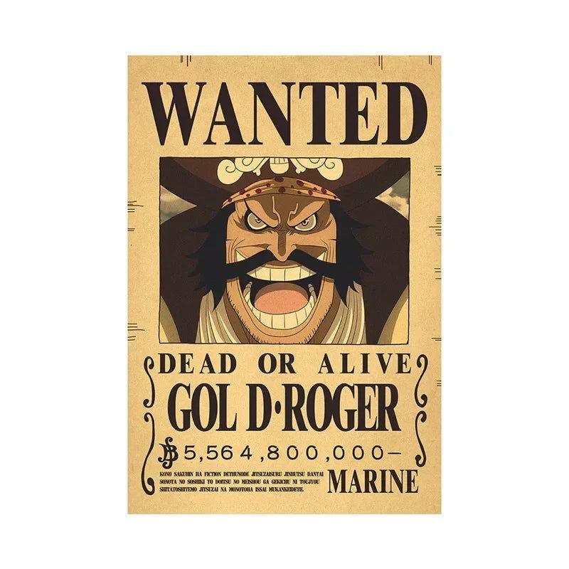  One Piece Gear 5 Luffy Poster Wall Art Premium Kraft 