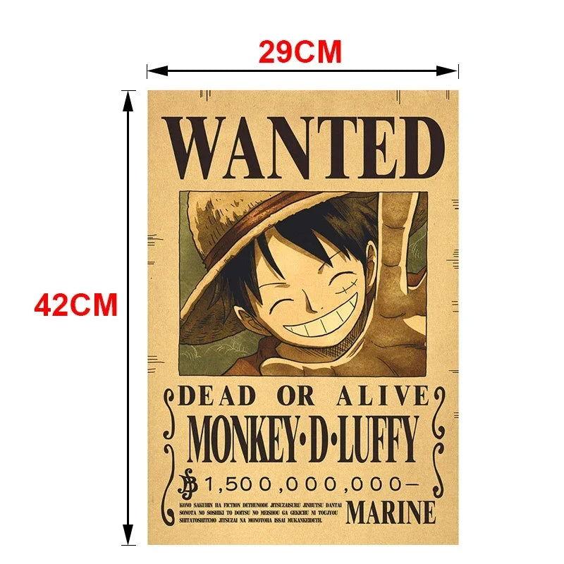  One Piece Gear 5 Luffy Poster Wall Art Premium Kraft 