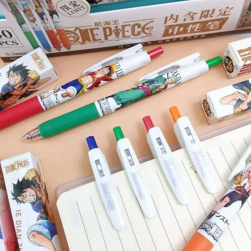 One Piece Gel Pen 0.5mm Smooth Writing Pirate Theme