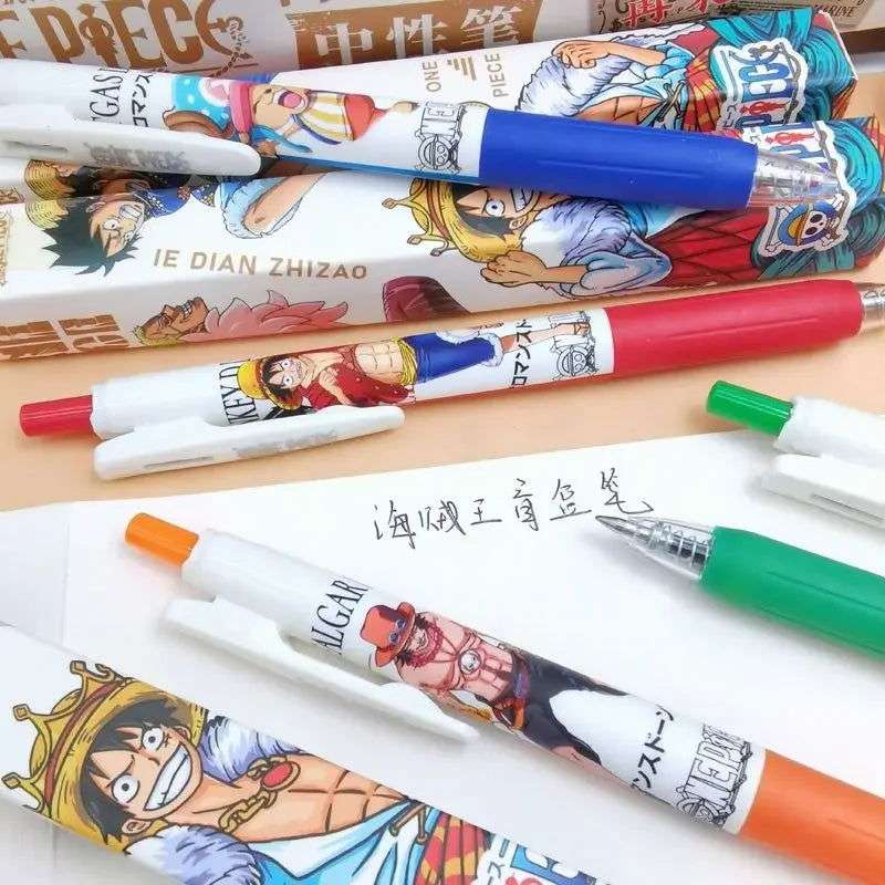One Piece Gel Pen 0.5mm Smooth Writing Pirate Theme