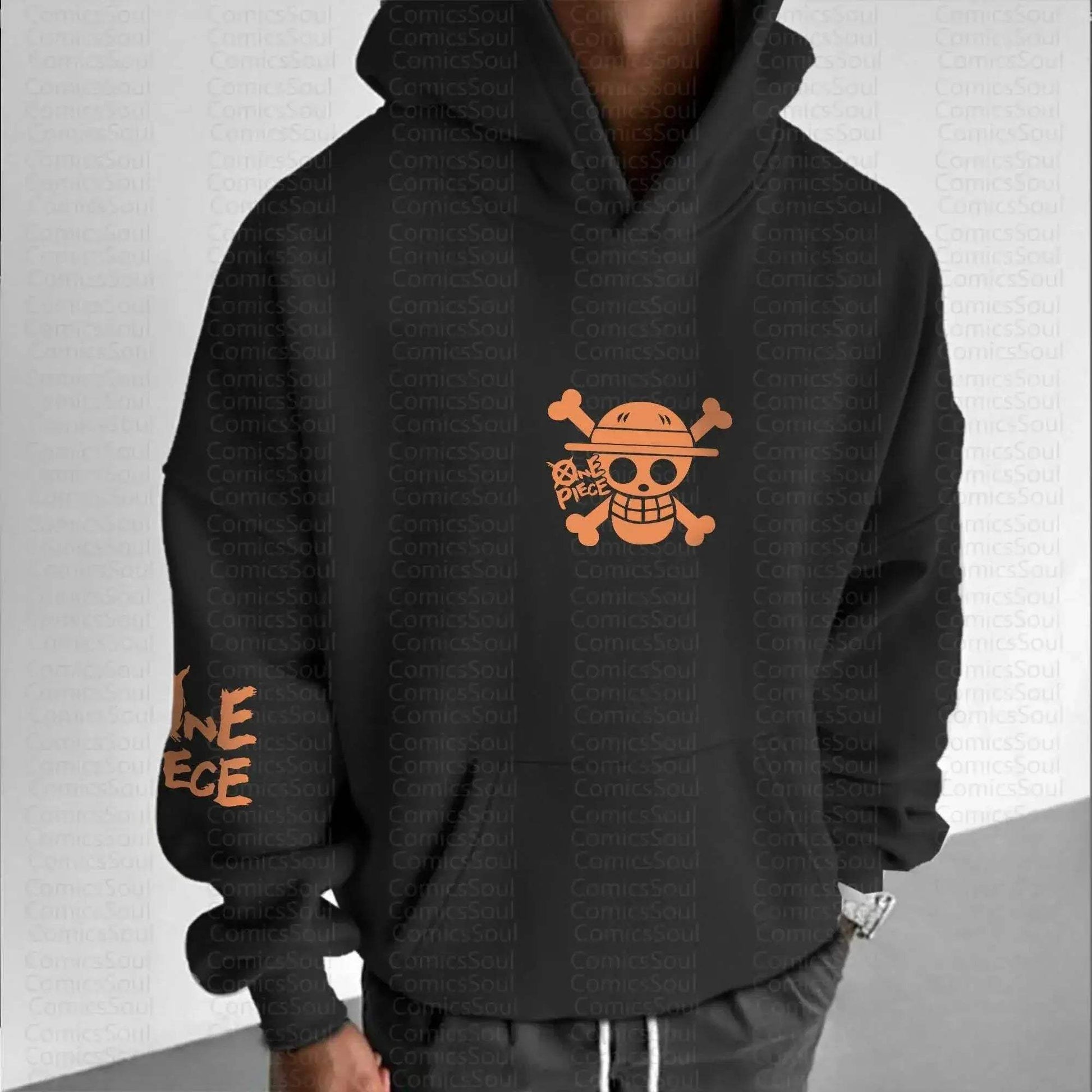 One Piece Hoodie Sanji Unisex Anime Warm Winter Streetwear - ToylandEU