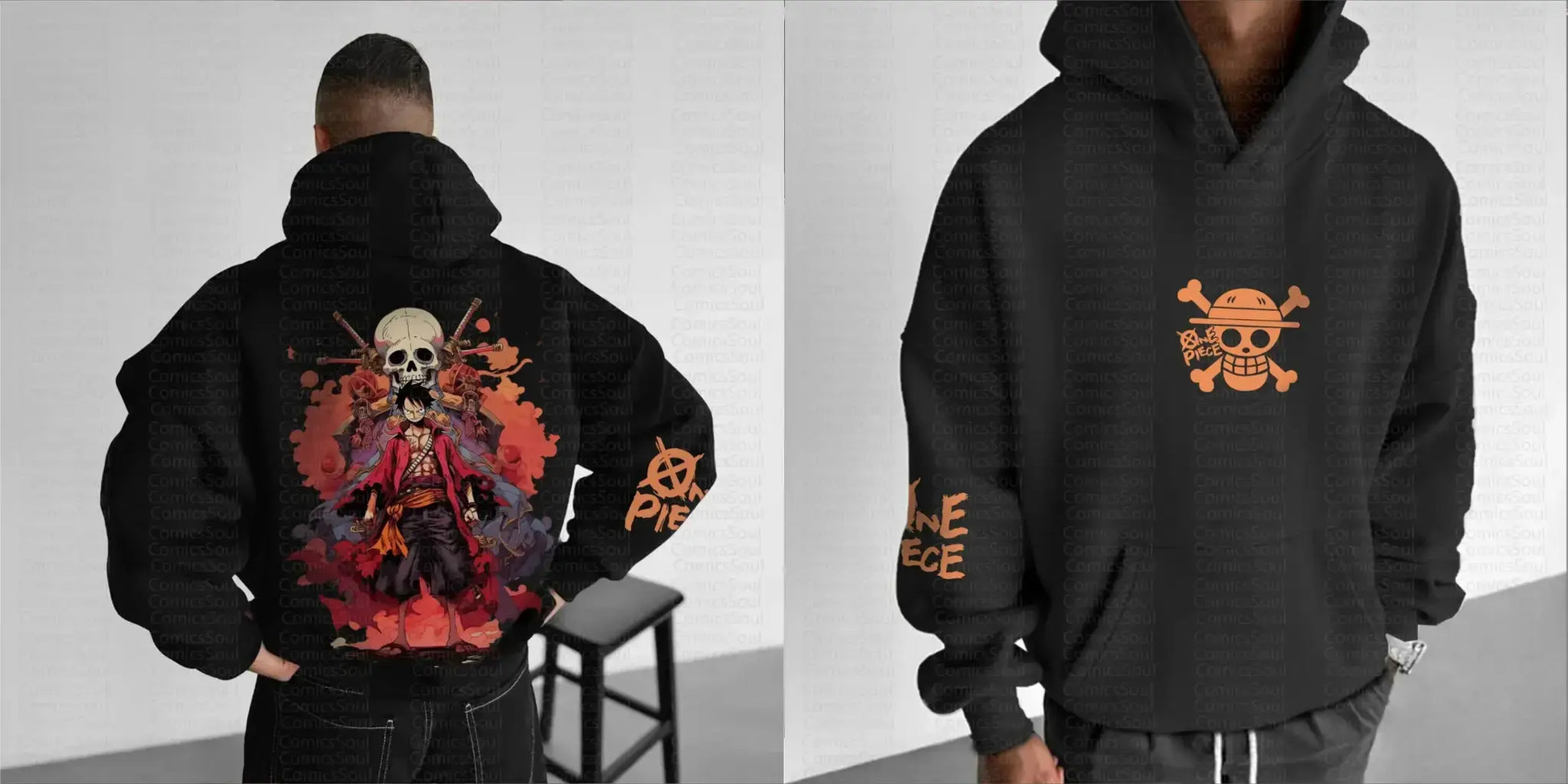 One Piece Hoodie Sanji Unisex Anime Warm Winter Streetwear - ToylandEU