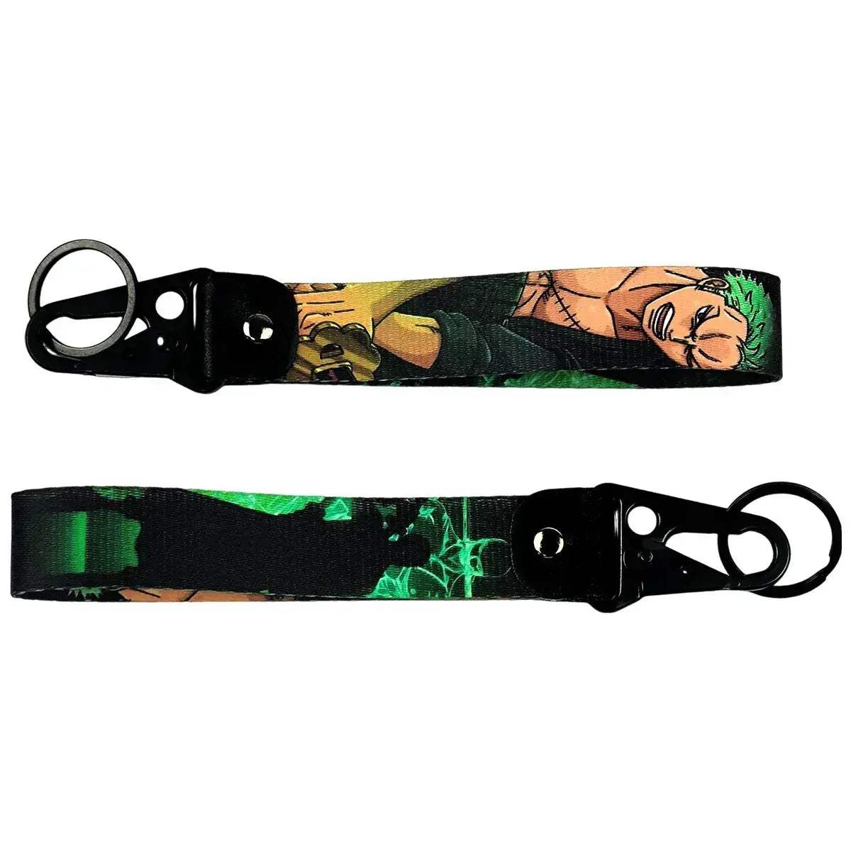 One Piece Keychain Lanyards, Anime Manga Badge Holder Pendant Portable Key Lanyard Accessories - ToylandEU