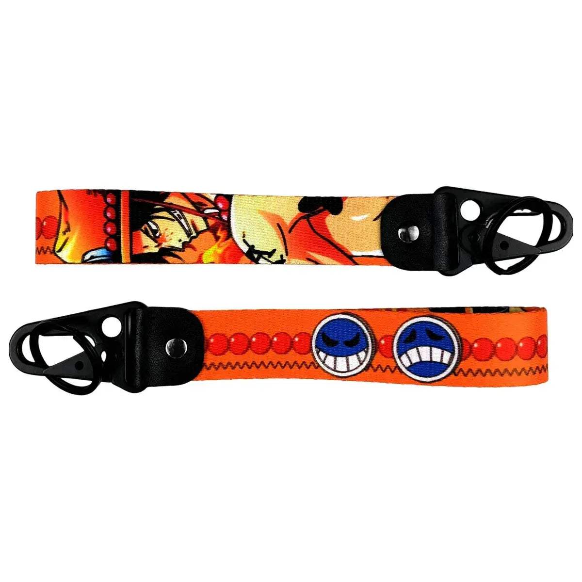 One Piece Keychain Lanyards, Anime Manga Badge Holder Pendant Portable Key Lanyard Accessories - ToylandEU
