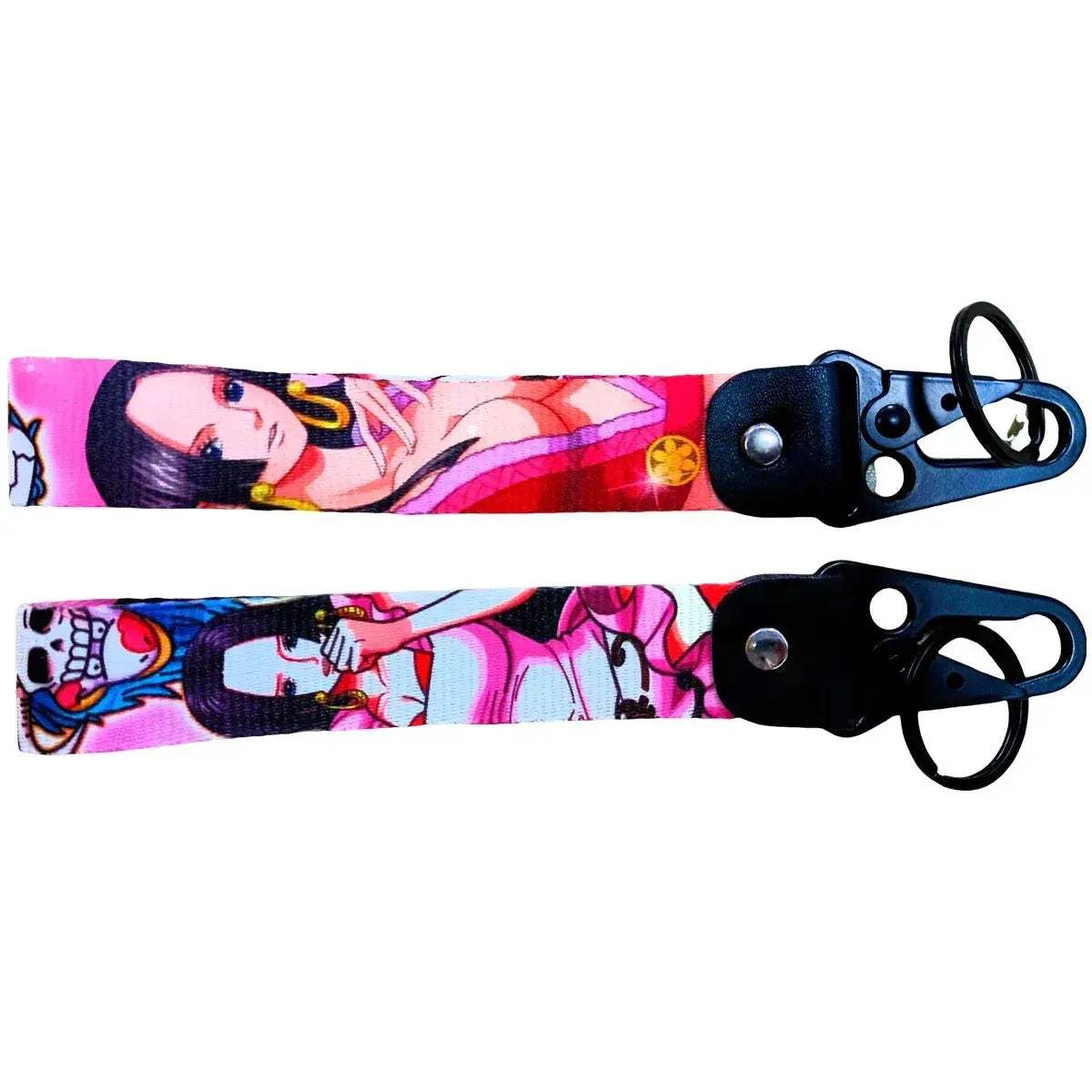 One Piece Keychain Lanyards, Anime Manga Badge Holder Pendant Portable Key Lanyard Accessories - ToylandEU