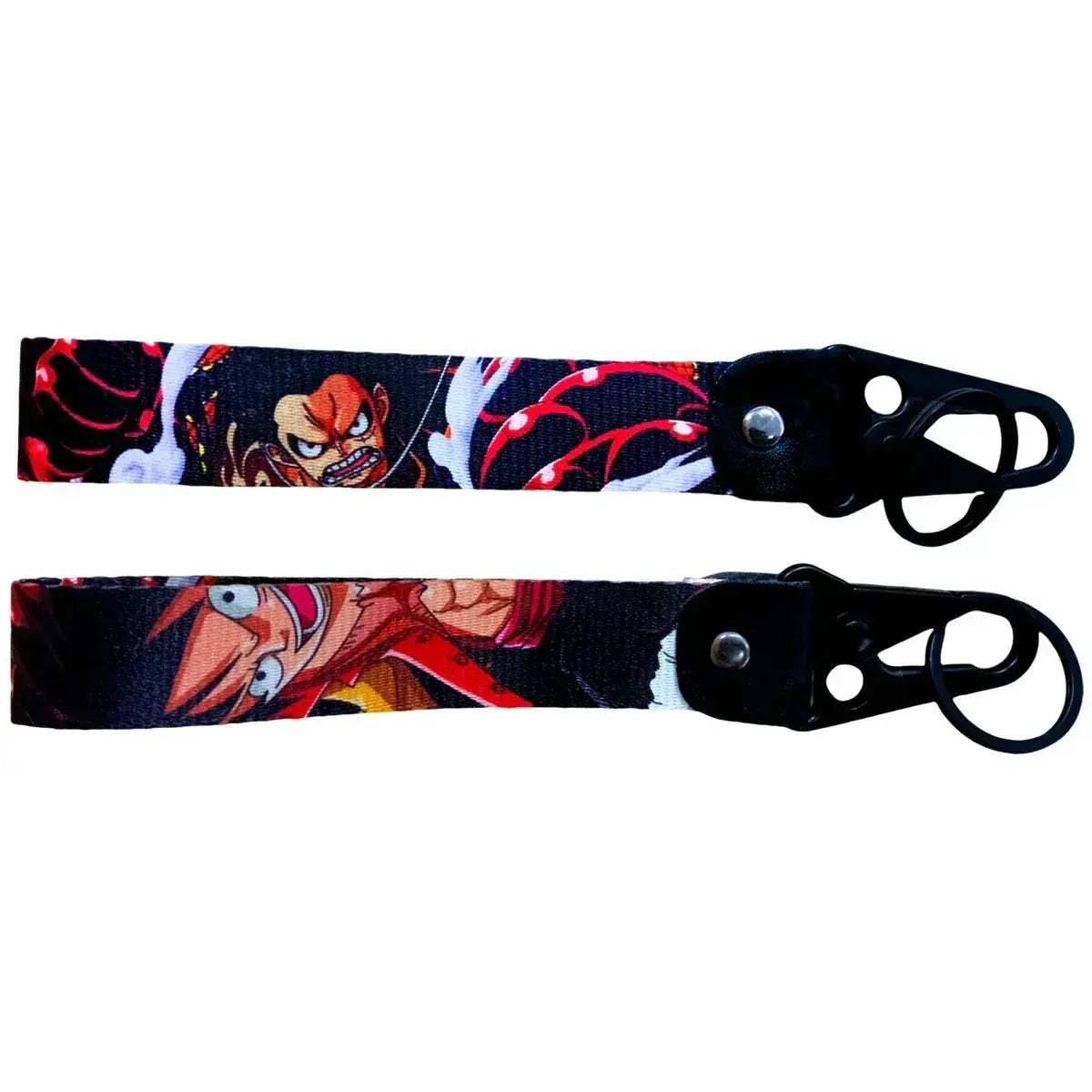 One Piece Keychain Lanyards, Anime Manga Badge Holder Pendant Portable Key Lanyard Accessories - ToylandEU