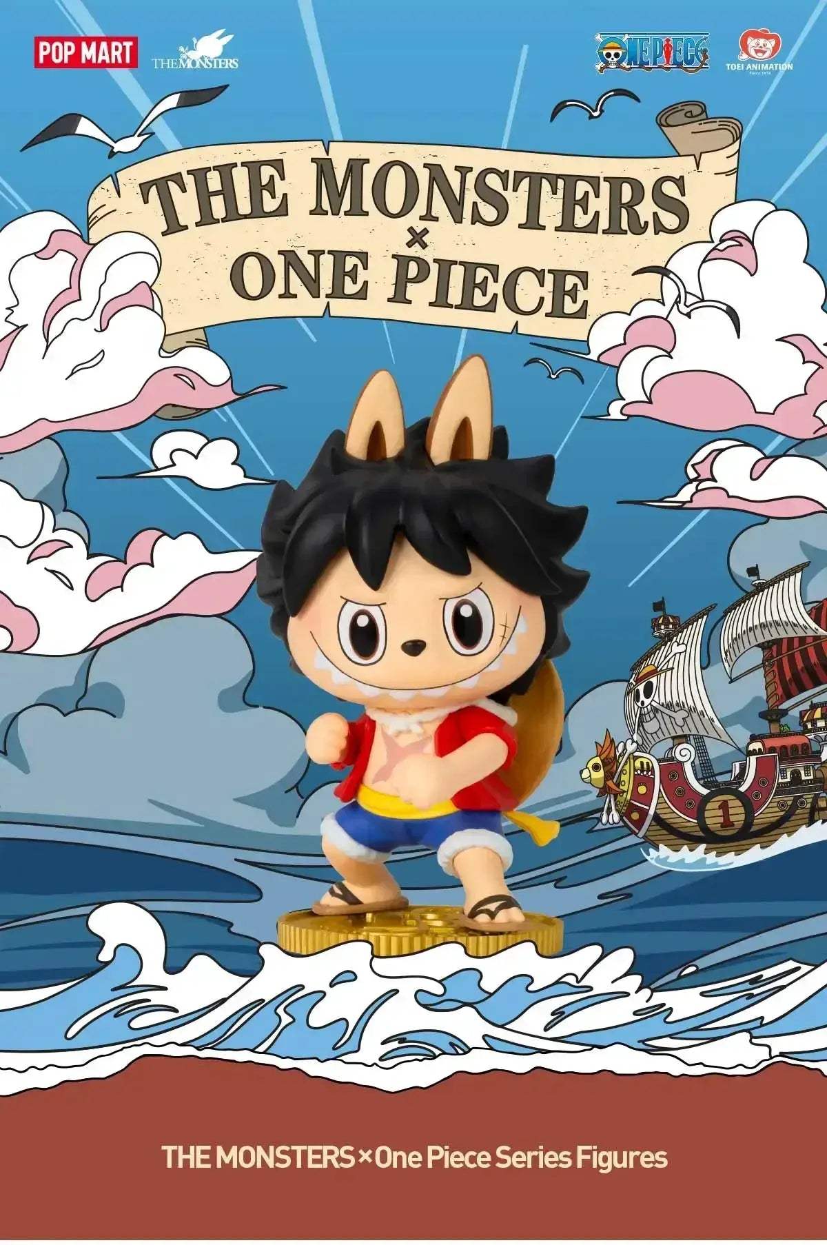  One Piece Labubu Figure Official Pop Mart In Stock Sealed -  ToylandEU™