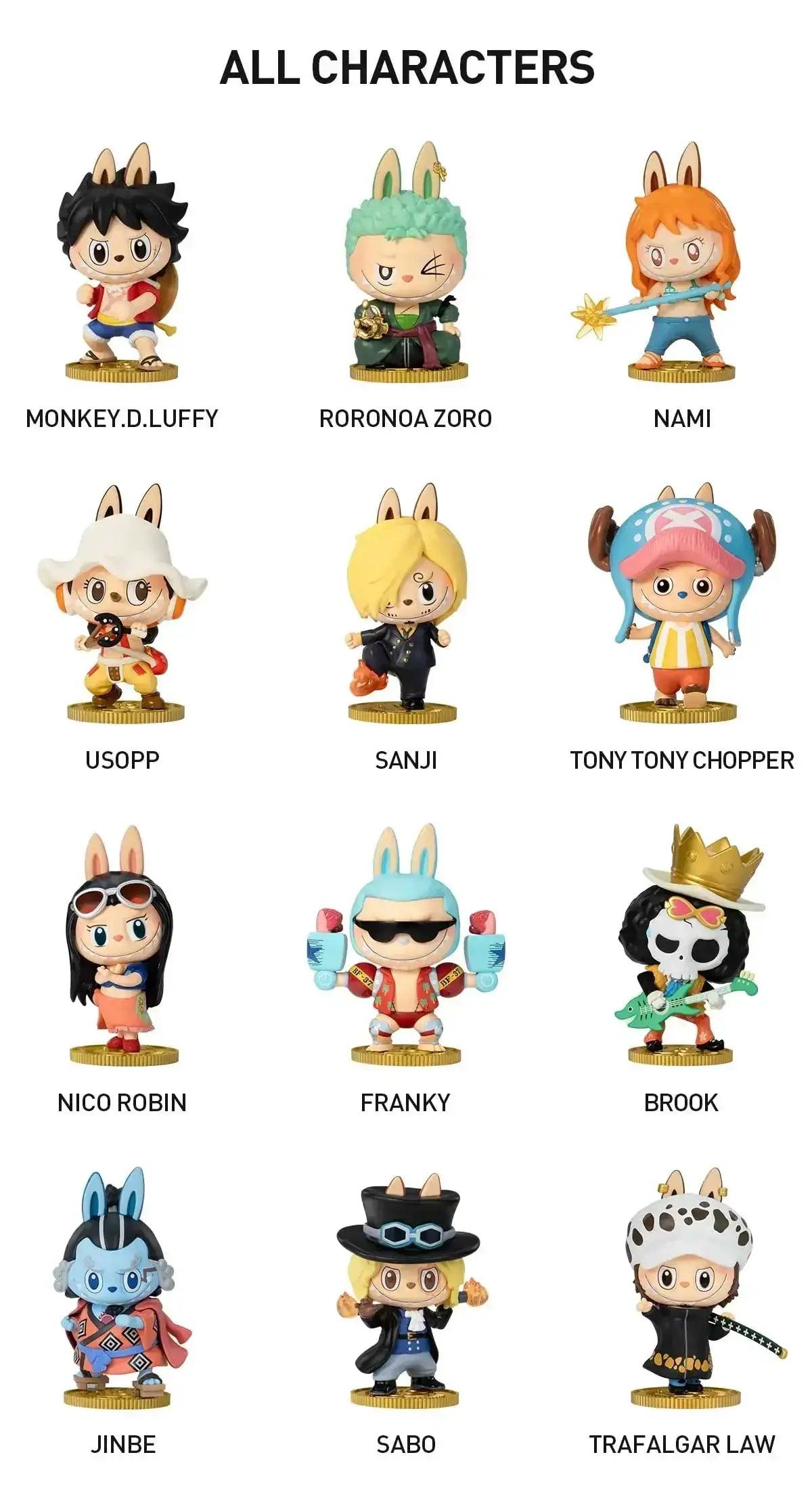  One Piece Labubu Figure POPMART Limited Edition -  ToylandEU™
