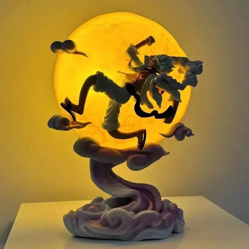One Piece Luffy Gear 5 Sun God Deluxe Edition Statue - ToylandEU