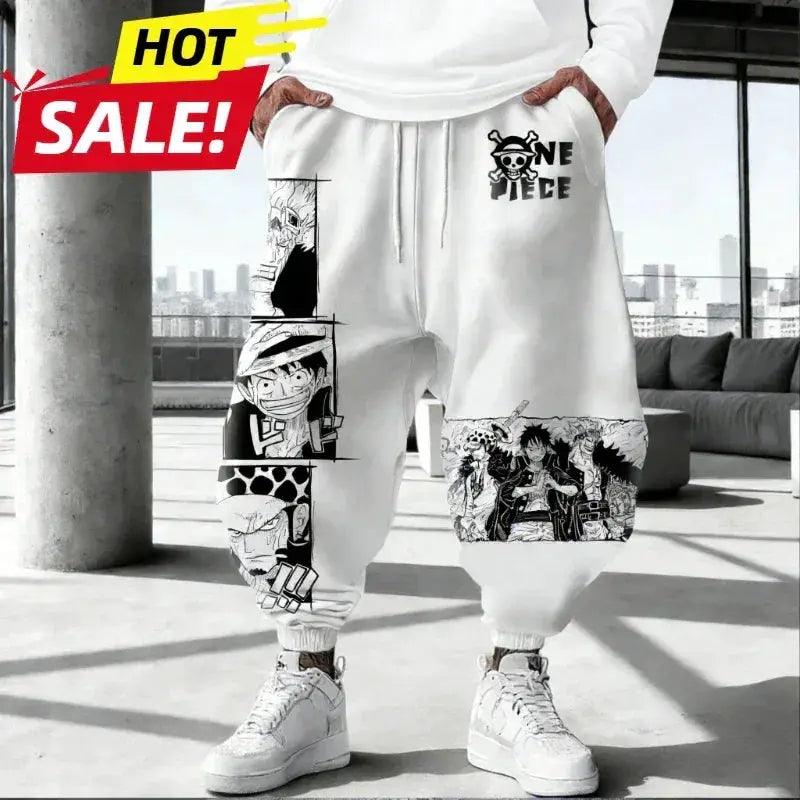  One Piece Luffy Joggers Streetwear Reinforced Stitching -  ToylandEU™