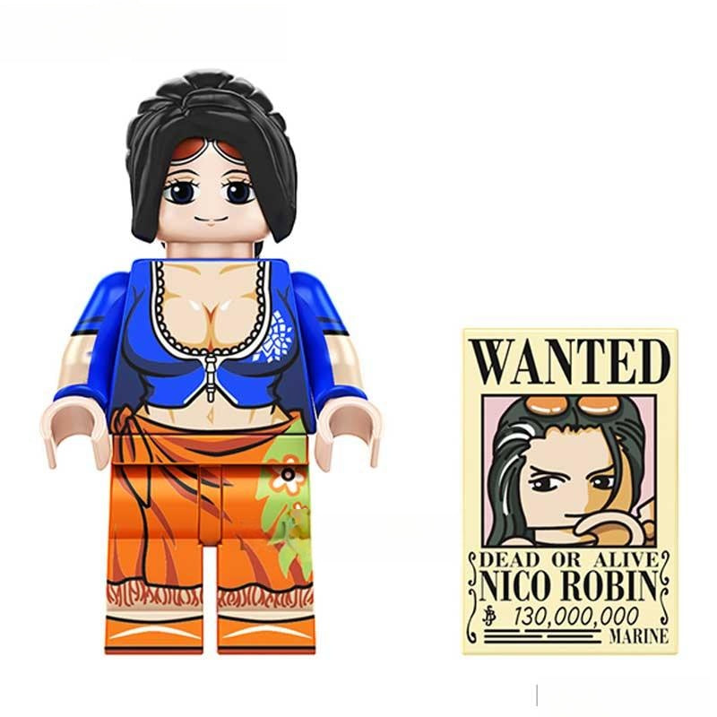 One Piece Nico Robin Minifigure | Archaeologist Outfit | Toylandeu™