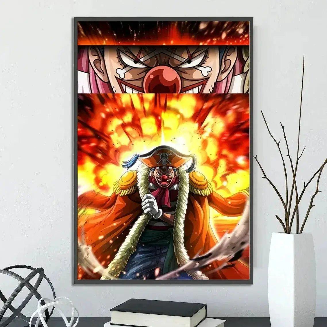  One Piece Poster SelfAdhesive Wall Art Bedroom Decor -  ToylandEU™