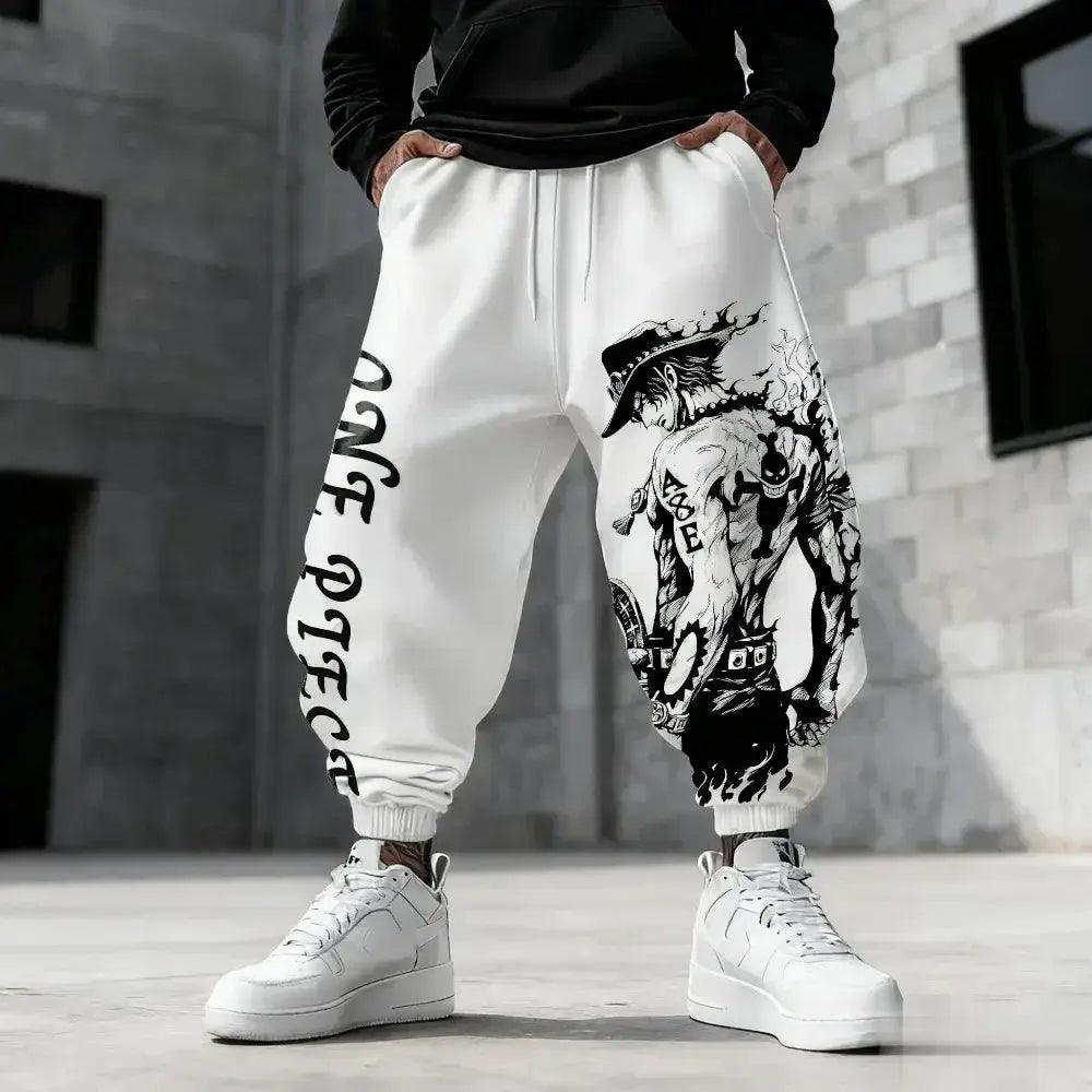  One Piece Pure Cotton Sports Pants Unisex Bandai -  ToylandEU™