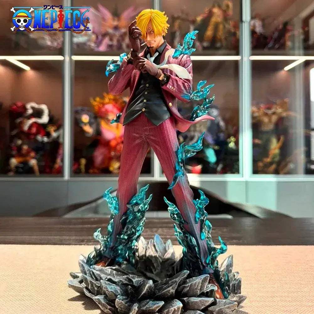 One Piece Sanji PVC Figure Statue 25cm Collectible Desktop Ornament - ToylandEU