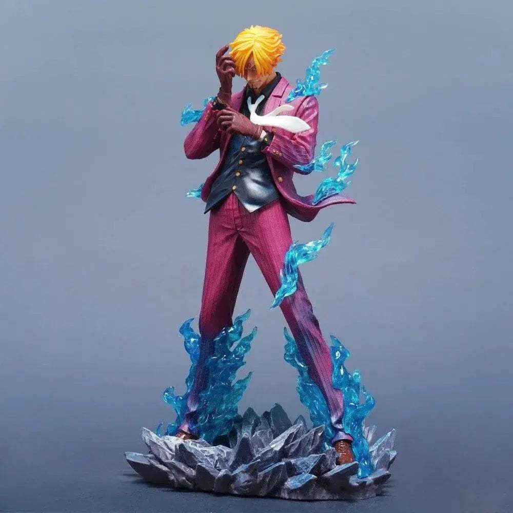 One Piece Sanji PVC Figure Statue 25cm Collectible Desktop Ornament - ToylandEU