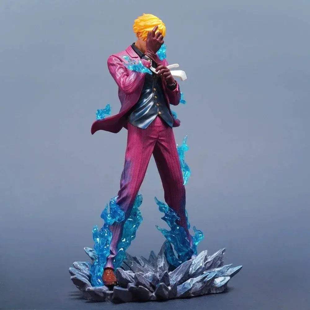 One Piece Sanji PVC Figure Statue 25cm Collectible Desktop Ornament - ToylandEU