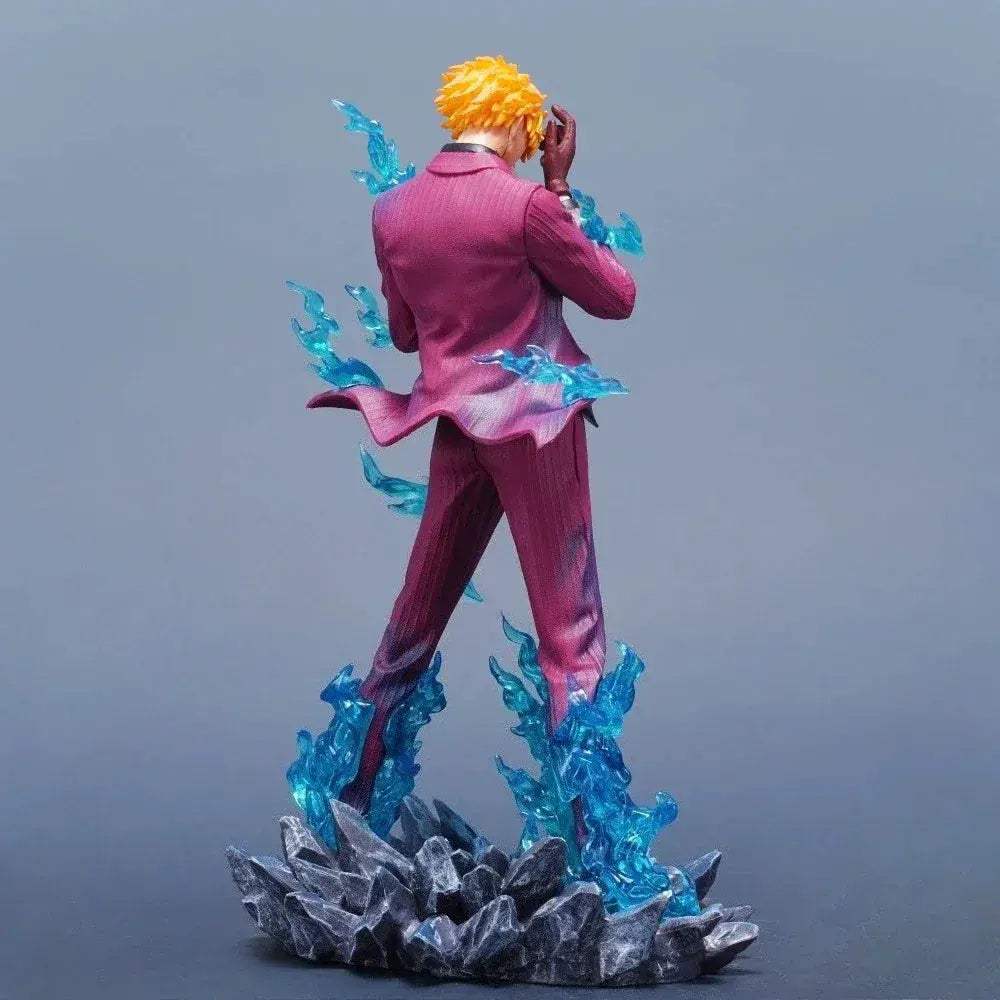 One Piece Sanji PVC Figure Statue 25cm Collectible Desktop Ornament - ToylandEU