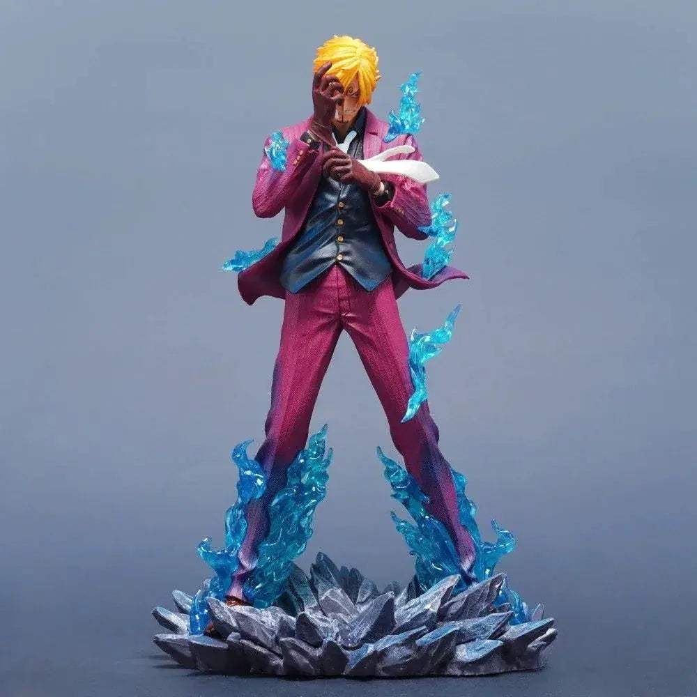 One Piece Sanji PVC Figure Statue 25cm Collectible Desktop Ornament - ToylandEU