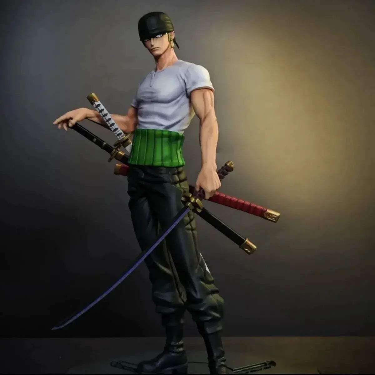 One Piece Zoro Figure PVC Statue 25cm Collectible Gift - ToylandEU
