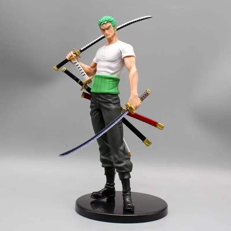 One Piece Zoro Figure PVC Statue 25cm Collectible Gift - ToylandEU