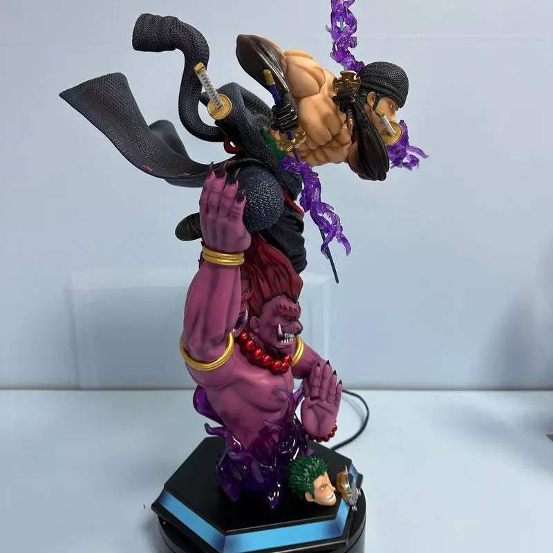 One Piece Zoro GK Statue | Dual Replaceable Heads | Toylandeu™