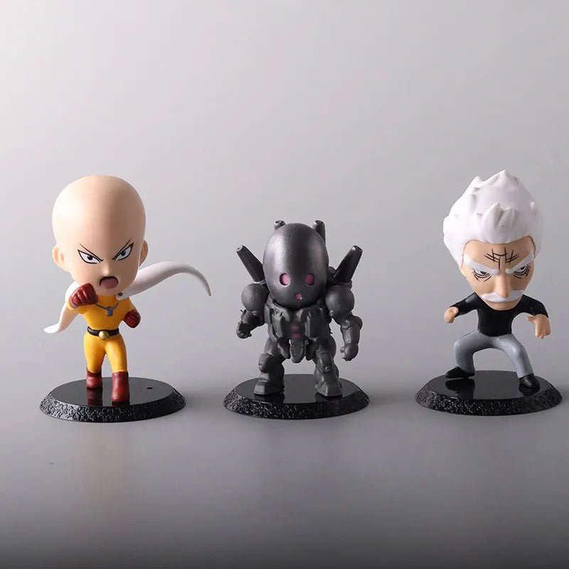 One Punch Man Chibi Figures Set 6 Piece Collectibles