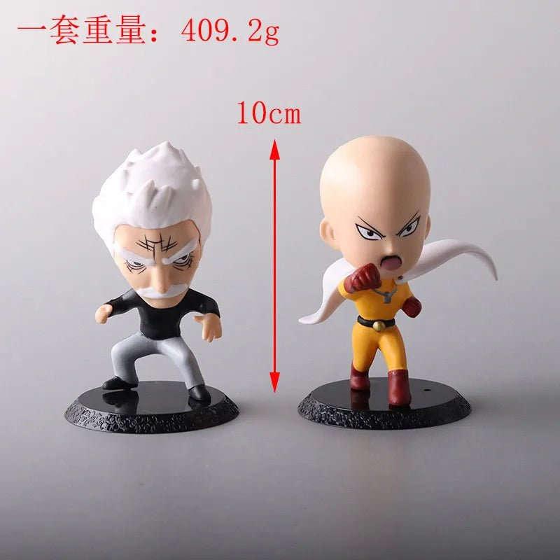 One Punch Man Chibi Figures Set 6 Piece Collectibles