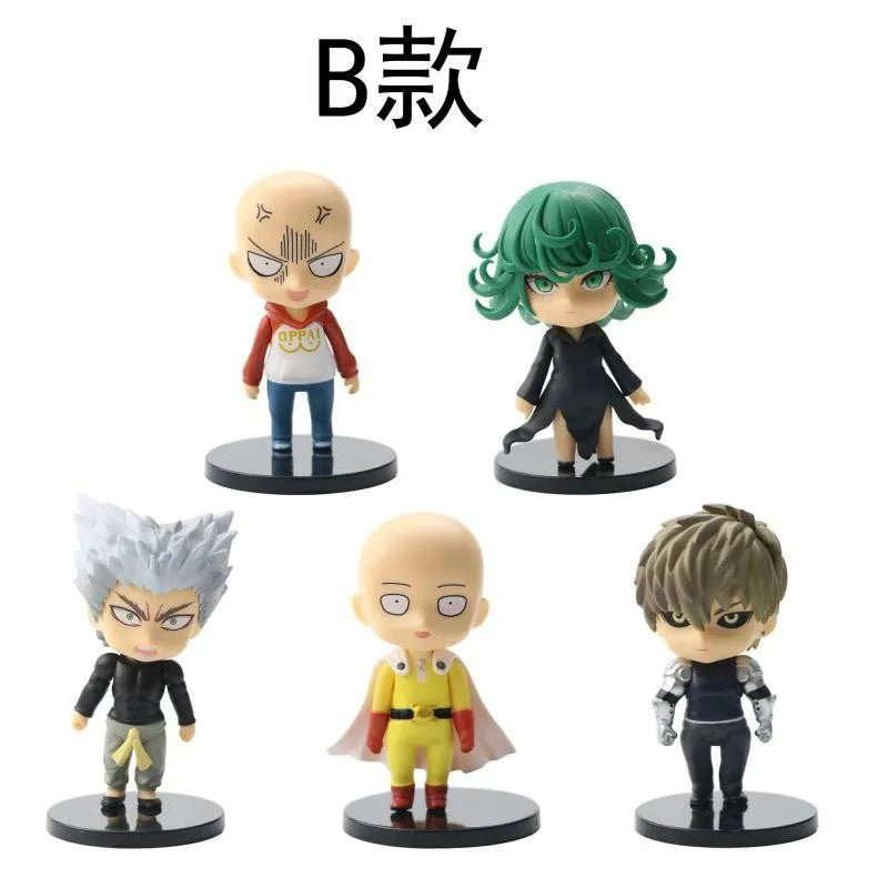 One Punch Man Chibi Figures Set 6 Piece Collectibles